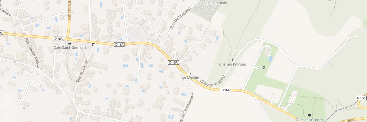 Plan du 5 Imp du Méchin à Saint-Germain-au-Mont-d’Or