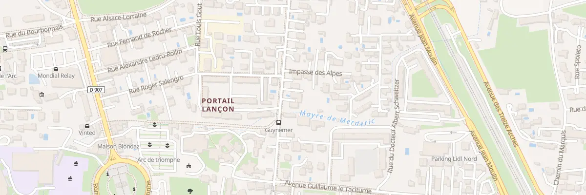 Plan du 150 Av de Champlain à Orange