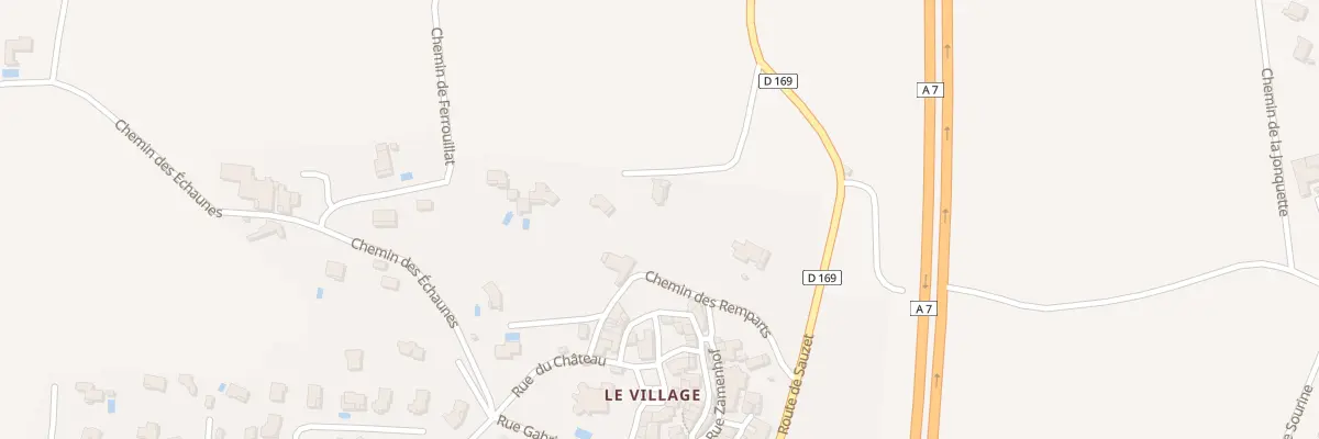 Plan du 5414 Les Echaunes à Montboucher-sur-Jabron