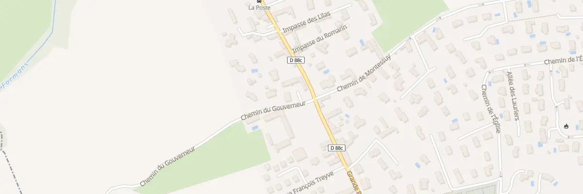 Plan du 5557 Che du Gouverneur à Misérieux