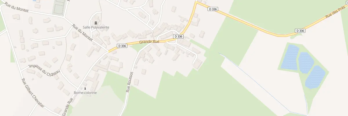 Plan du 15 Gr Grande Rue à Farges-lès-Chalon