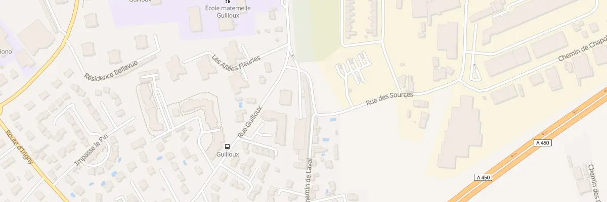 Plan du 23 Rue Guilloux à Saint-Genis-Laval