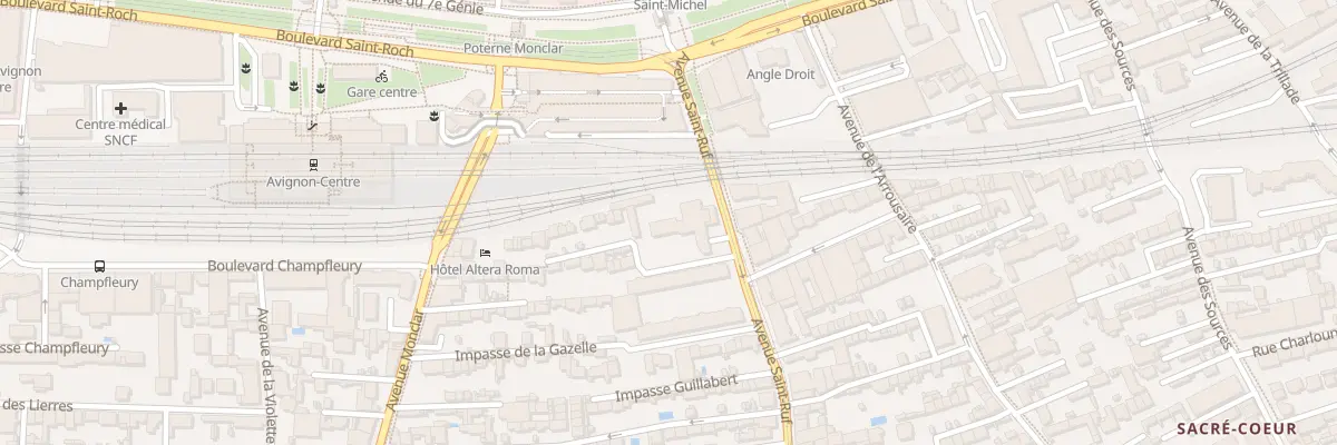 Plan du 10 Av Saint-Ruf à Avignon
