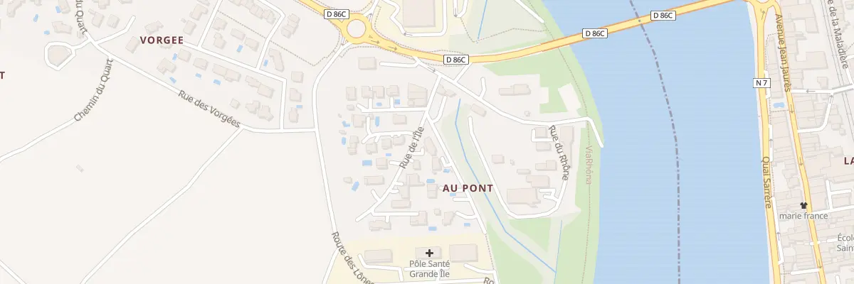 Plan du 3 Rue de l’Île à Sarras