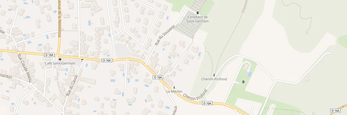 Plan du 8 Imp du Méchin à Saint-Germain-au-Mont-d’Or