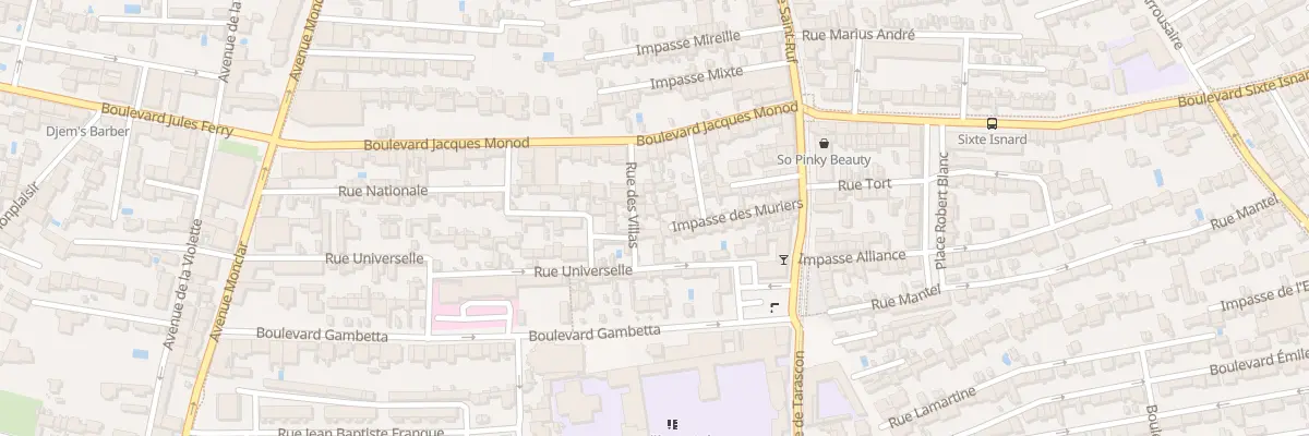 Plan du 9 Rue des Villas à Avignon