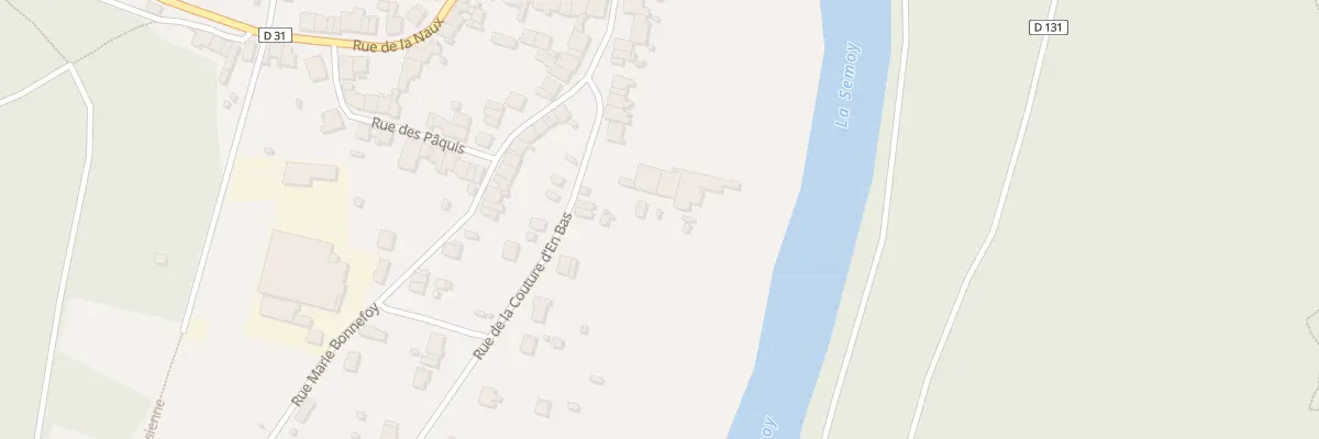 Plan du 7 Rue de la Couture d’En Bas à Thilay