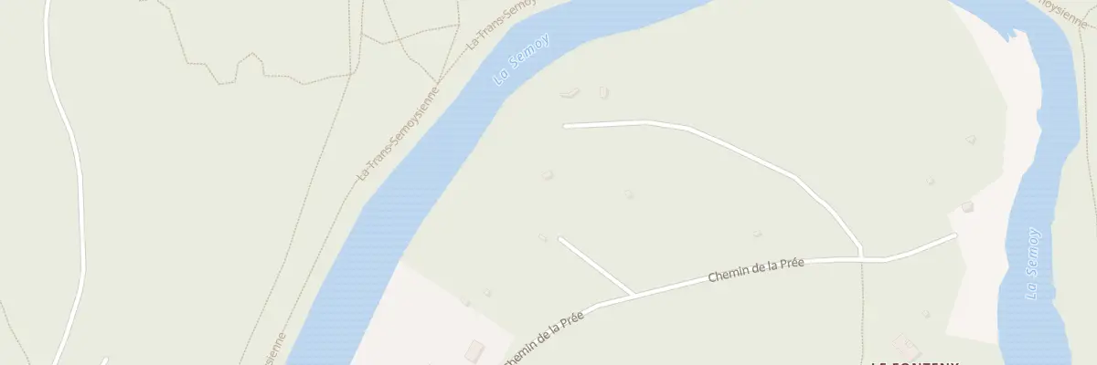 Plan du 336E Les Bourrees de la Pree à Thilay