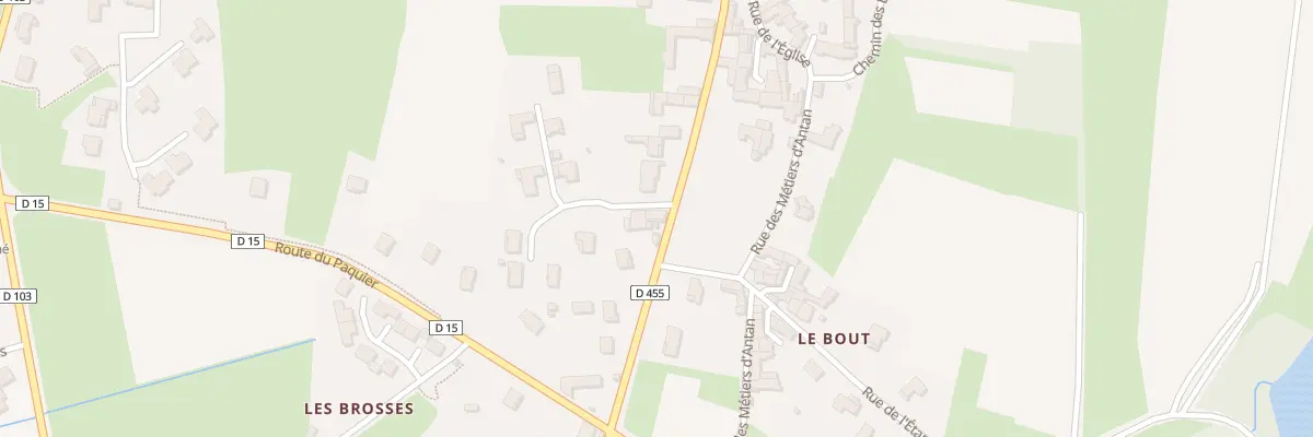 Plan du 5125 Le Paquier à Péronne