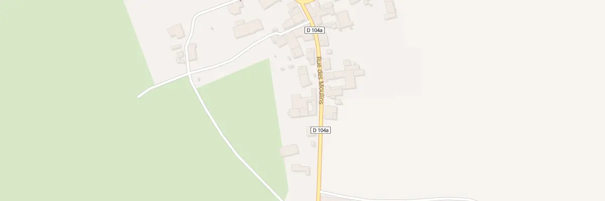 Plan du 10 Rue des Moulins à Nully