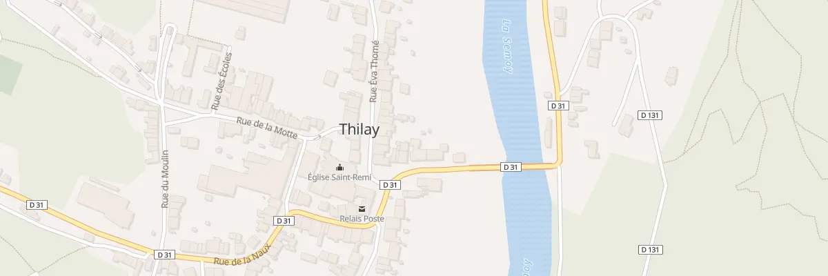 Plan du 6 Rue Eva Thomé à Thilay