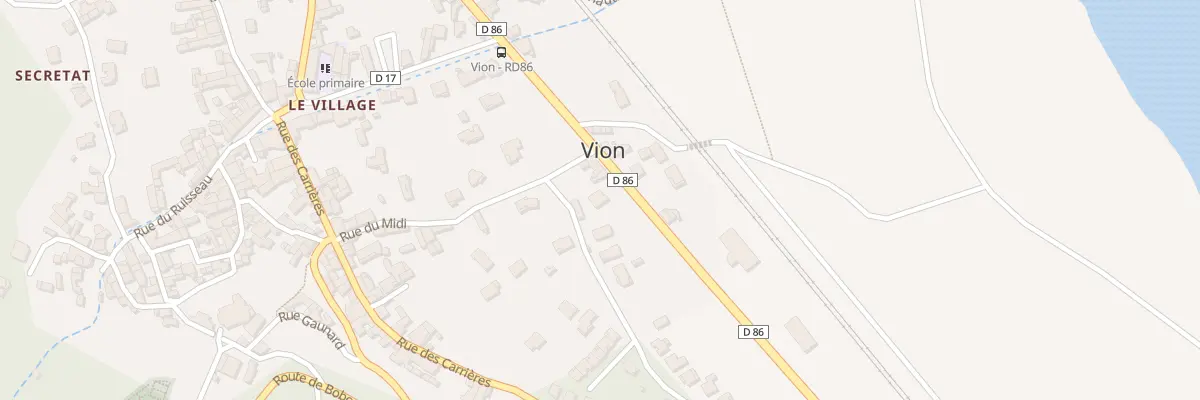 Plan du 5046 Rte Nationale 86 à Vion
