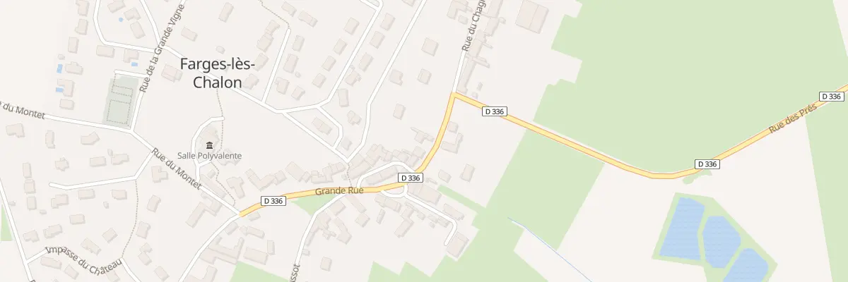 Plan du 6 Gr Grande Rue à Farges-lès-Chalon