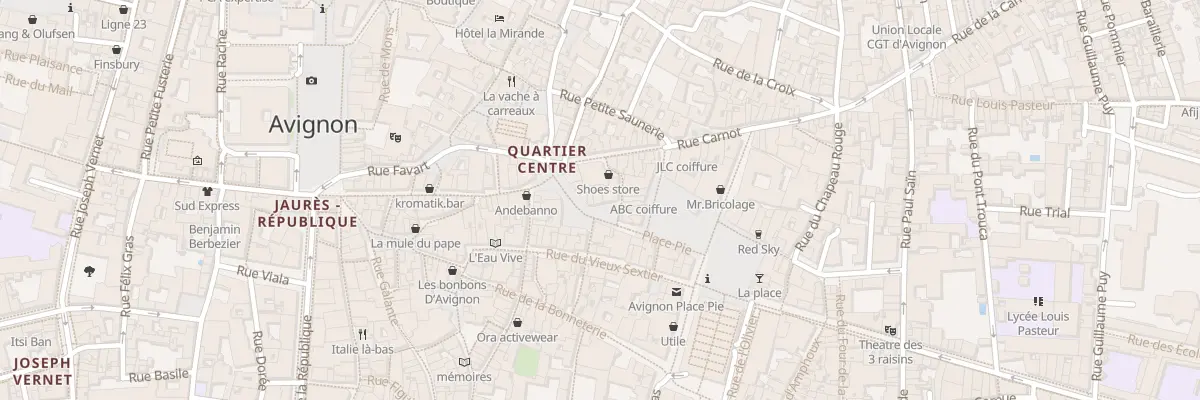 Plan du 8 Pl Jerusalem à Viens