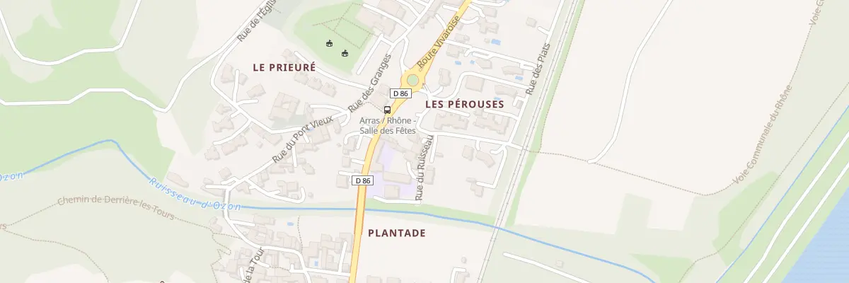 Plan du 5152 Pl du Foyer à Arras-sur-Rhône