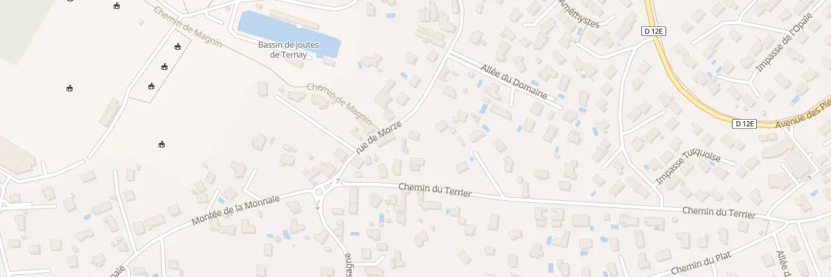 Plan du 58 Rue de Morze à Ternay