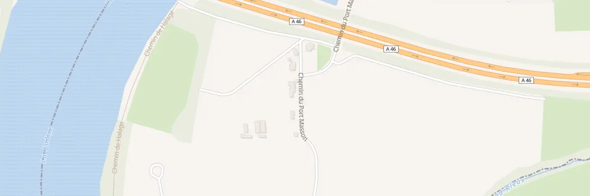 Plan du 5 Che du Port Masson à Massieux