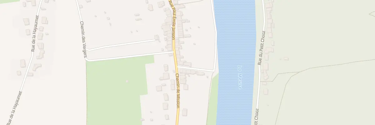 Plan du 2 Rue du Passage d’Eau à Chooz