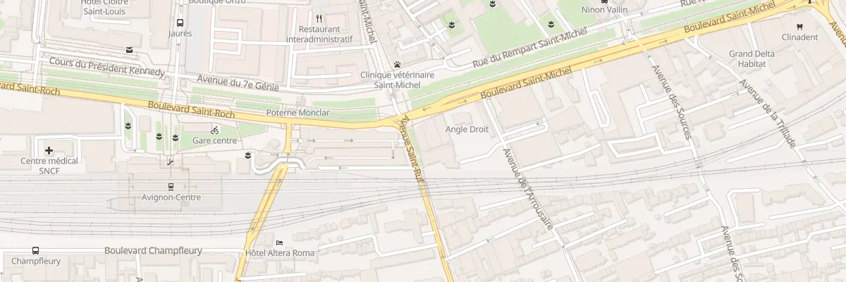 Plan du 3 Av Saint-Ruf à Avignon