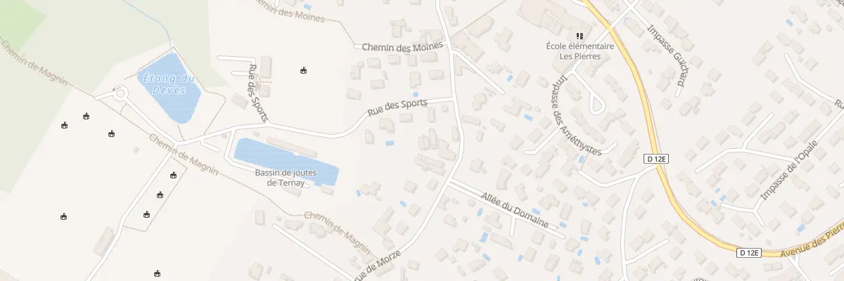 Plan du 33 Rue de Morze à Ternay