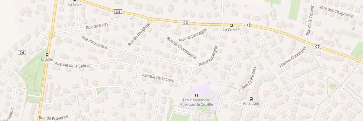 Plan du 12 Rue d’Auvergne à Châtenoy-le-Royal