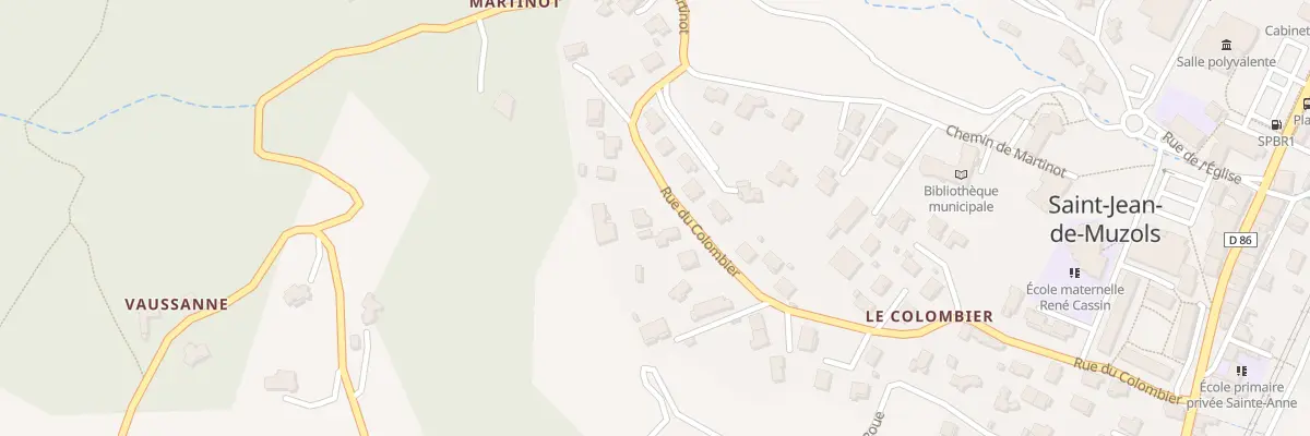 Plan du 29B Rue du Colombier à Saint-Jean-de-Muzols