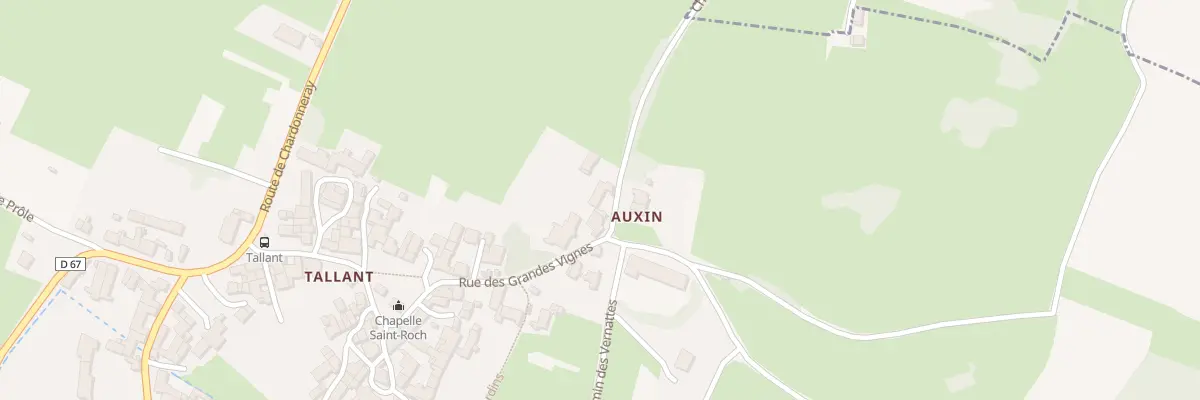 Plan du 1 Che du Be d’Anchin à Étrigny