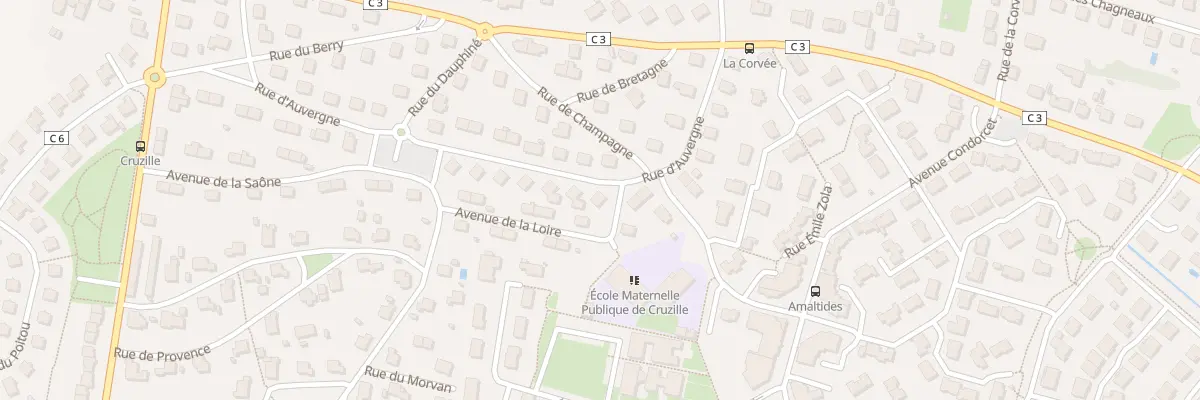 Plan du 17 Rue d’Auvergne à Châtenoy-le-Royal