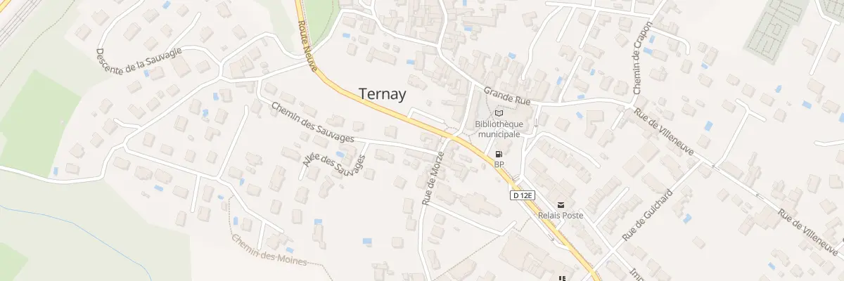 Plan du 7 Rue de Morze à Ternay