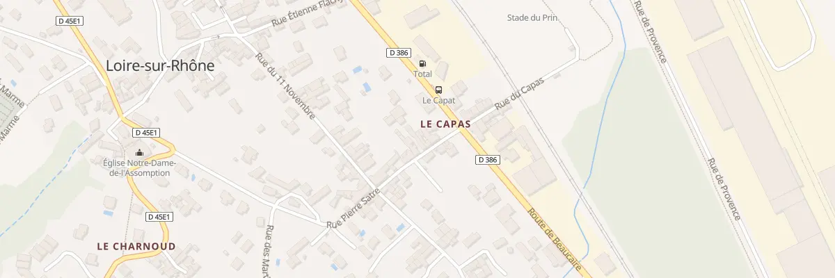 Plan du 349 Rue Pierre Satre à Loire-sur-Rhône