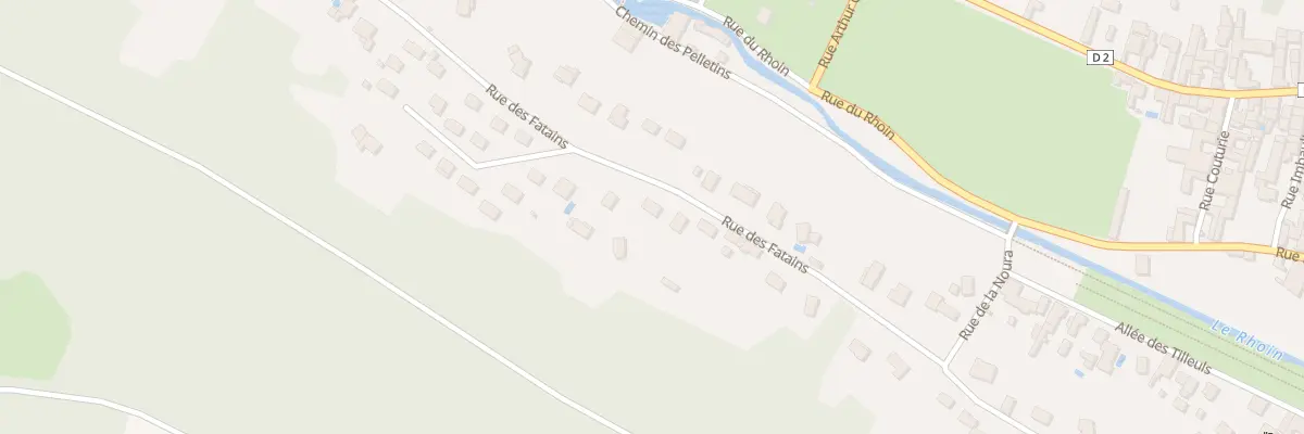 Plan du 19 Rue des Fatains à Savigny-lès-Beaune