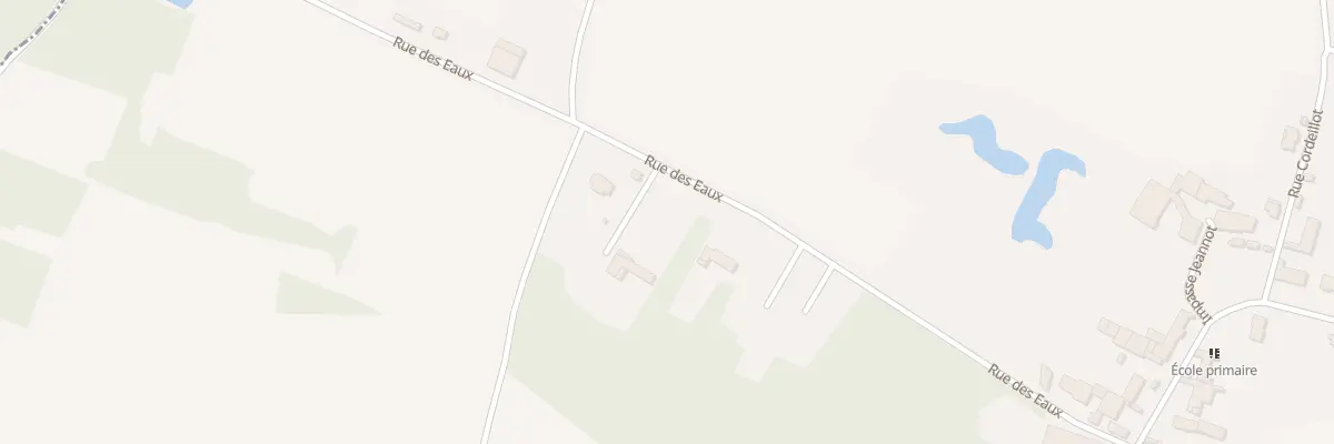 Plan du 7 Rue des Eaux à Tailly