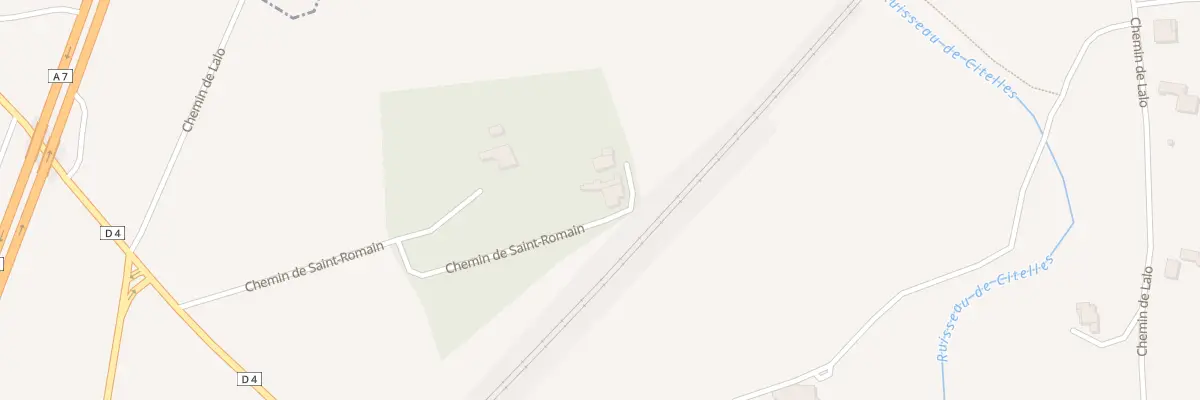 Plan du 5106 Colombeyras à Espeluche