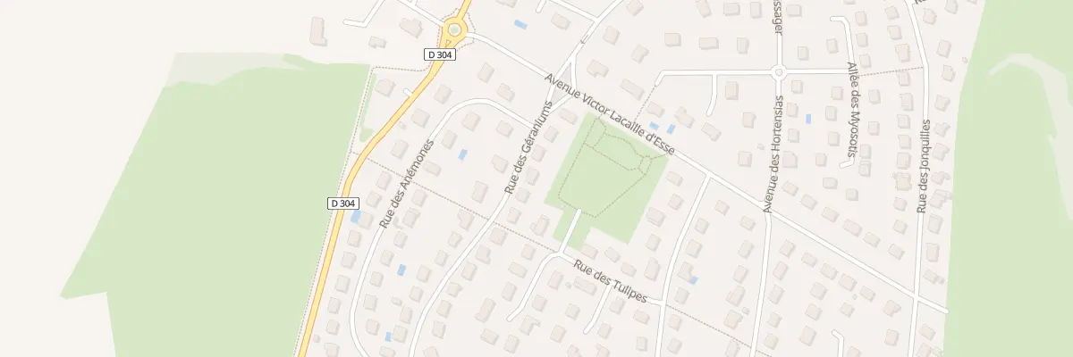 Plan du 7 Rue des Géraniums à Châtenoy-le-Royal