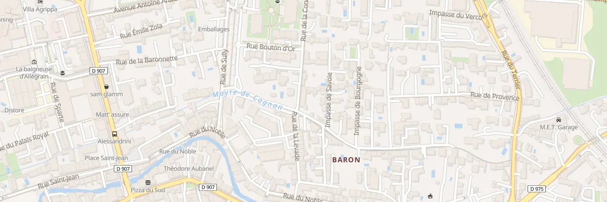 Plan du 1 Rue de la Concorde à Orange