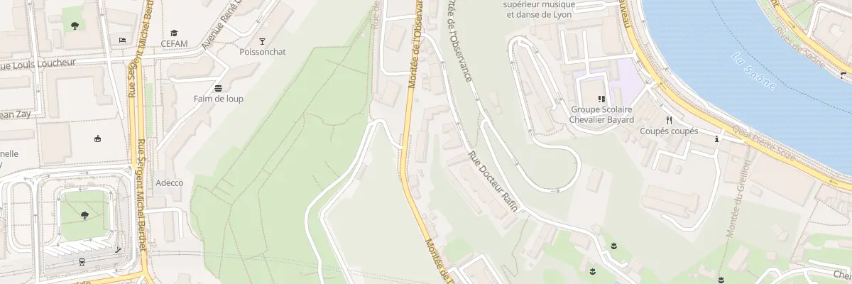 Plan du 71 Mte de l’Observance à Lyon 9e Arrondissement