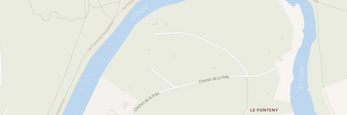 Plan du 336 Les Bourrees de la Pree à Thilay