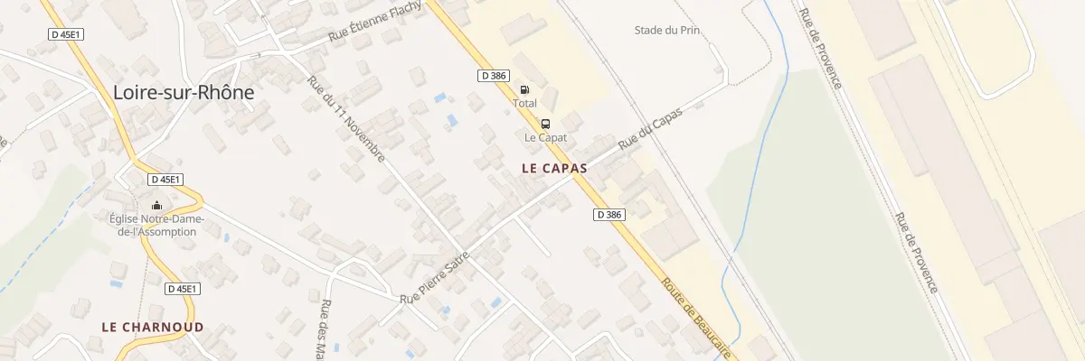 Plan du 381 Rue Pierre Satre à Loire-sur-Rhône