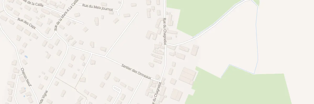 Plan du 5031 Rue du Chagnelot à Farges-lès-Chalon