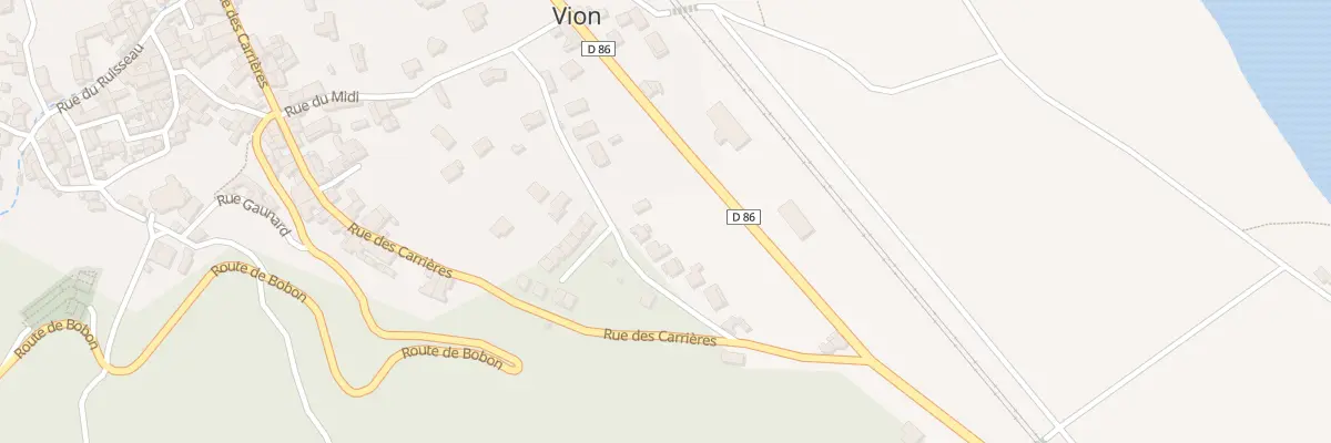 Plan du 5363 Rue des Ferrats à Vion