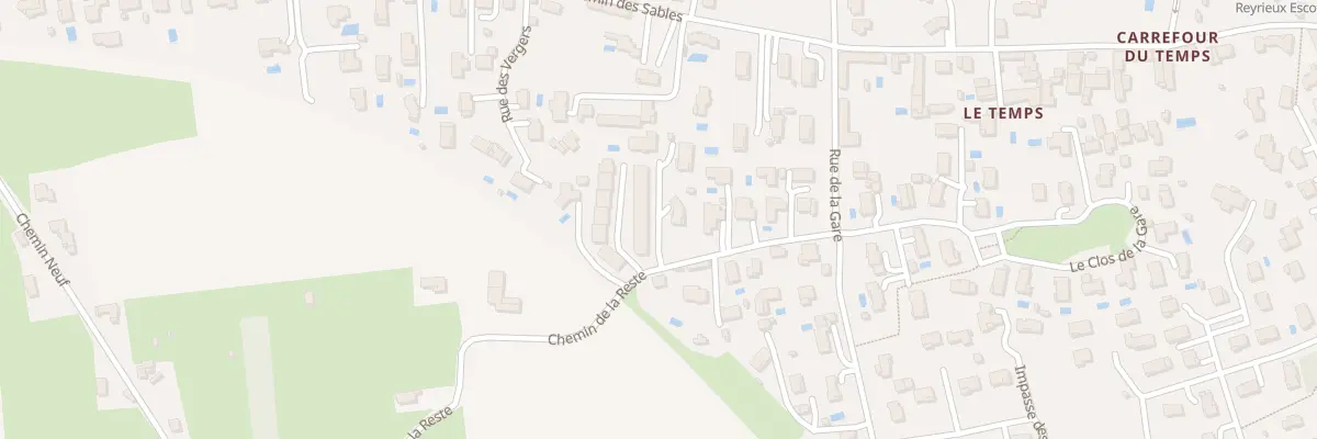 Plan du 6203 Che de la Reste à Reyrieux