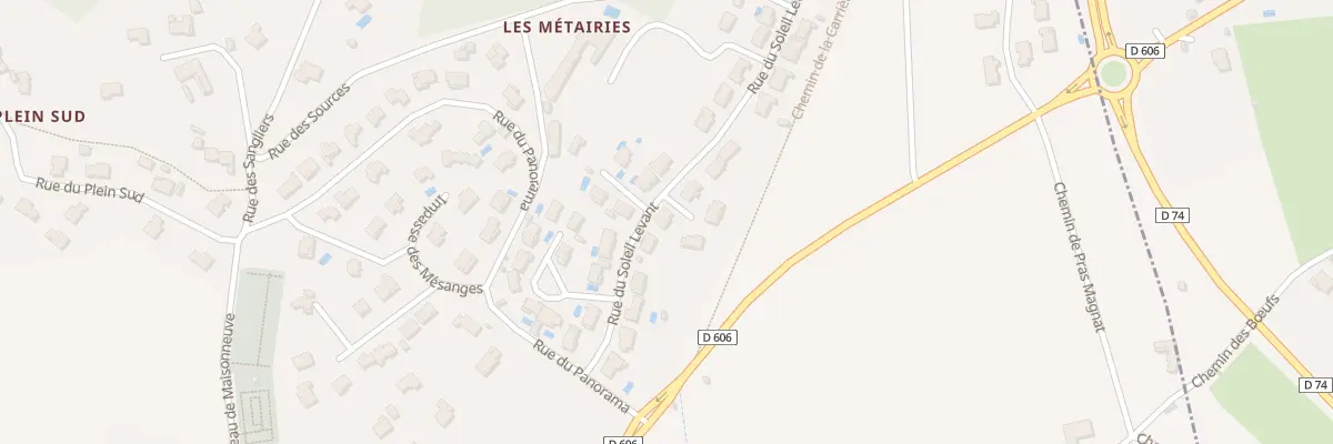 Plan du 6 Lot Le Soleil Levant à Saint-Marcel-lès-Sauzet