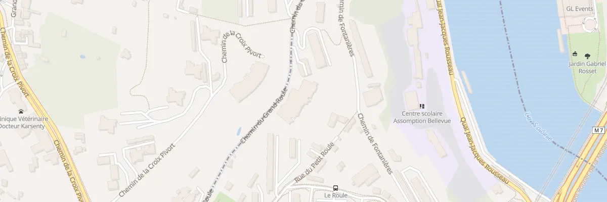 Plan du 19 Rue du Grand Roule à La Mulatière