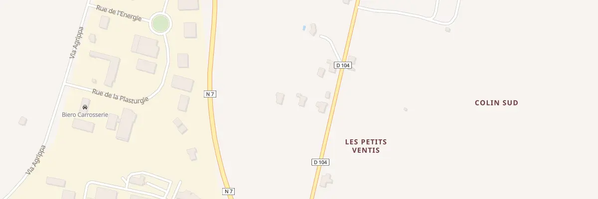 Plan du 198 Av de la Republique à Loriol-sur-Drôme