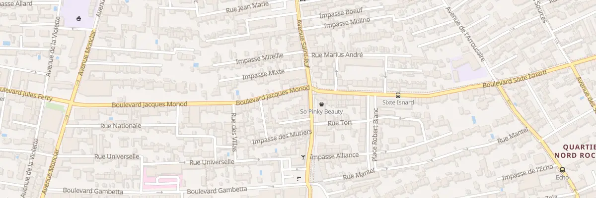 Plan du 54 Bd Jacques Monod à Avignon