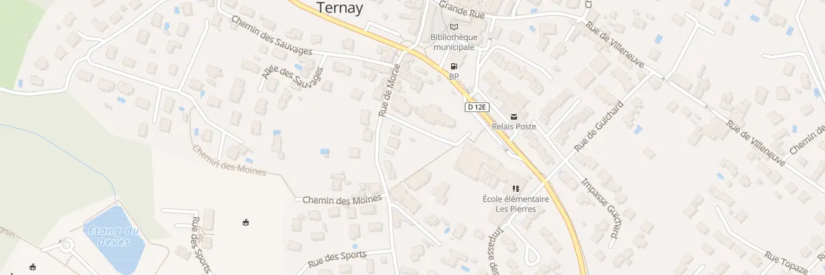 Plan du 18 Rue de Morze à Ternay