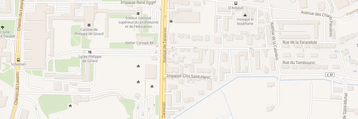 Plan du 4A Che Saint Henry à Avignon