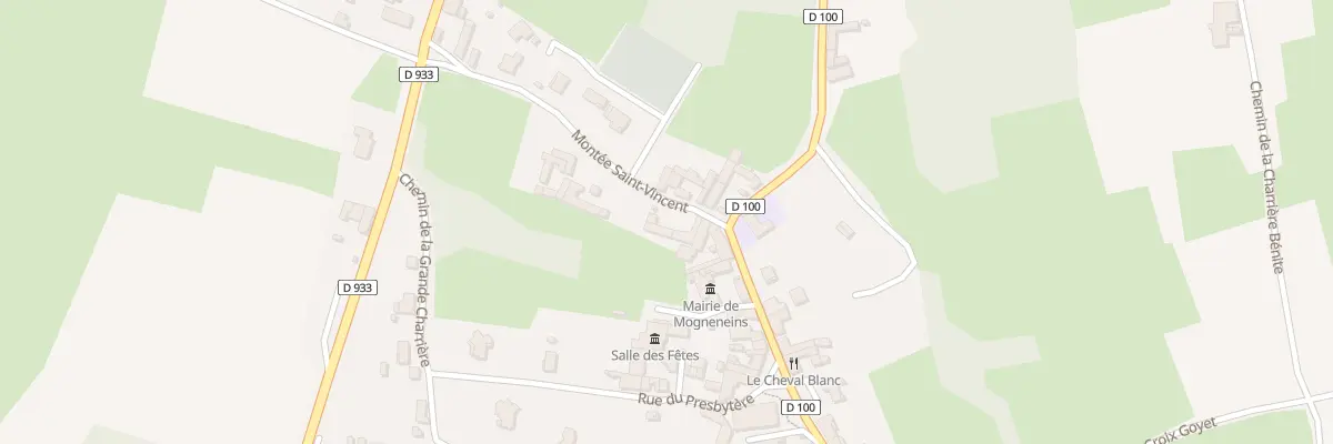 Plan du 5179 Le Bourg à Mogneneins