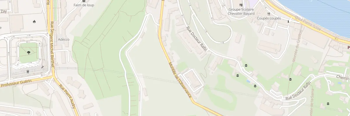 Plan du 83 Mte de l’Observance à Lyon 9e Arrondissement