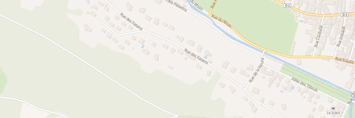 Plan du 15 Rue des Fatains à Savigny-lès-Beaune